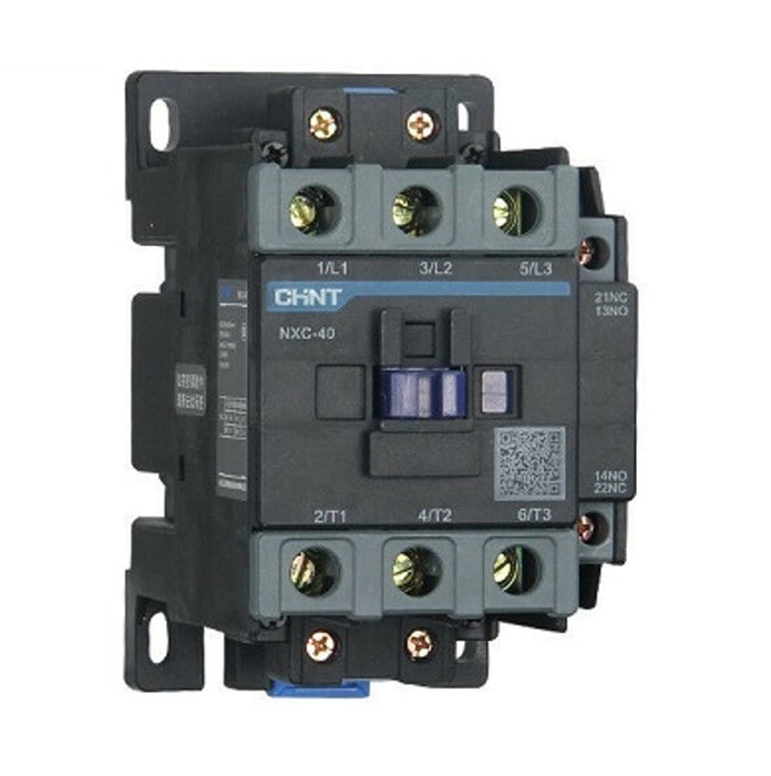 Chint Magnetic Contactor 3 Pole NXC 40 60Amp 18.5KW