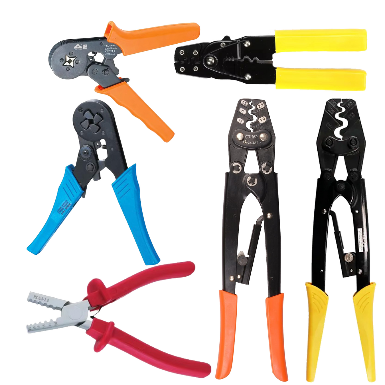 Electrical Crimping Tools Pliers & Strippers