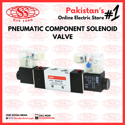 Pneumatic Component Solenoid Valve, standard store, standard electric co.