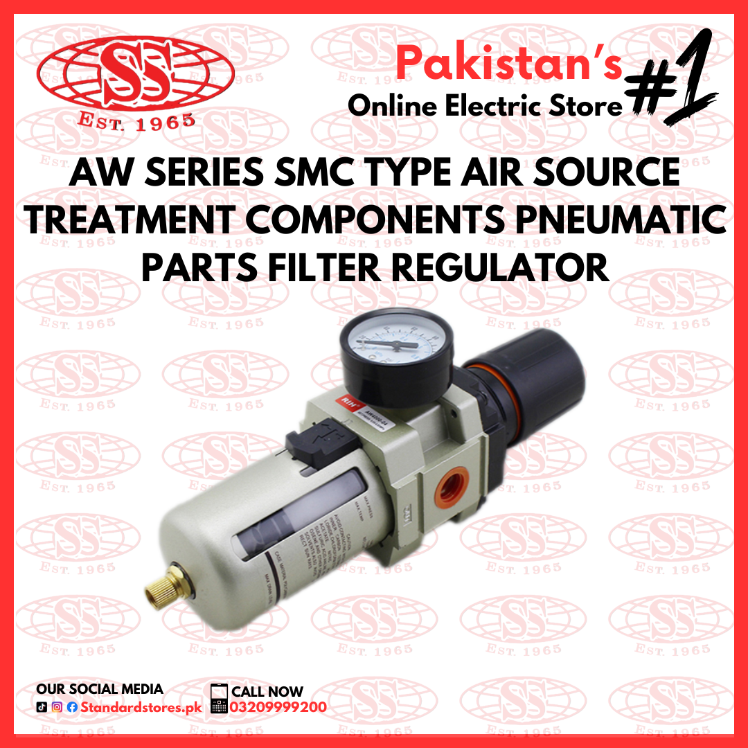 AW Series Air Source Treatment Components Pneumatic Parts Filter Regul ...