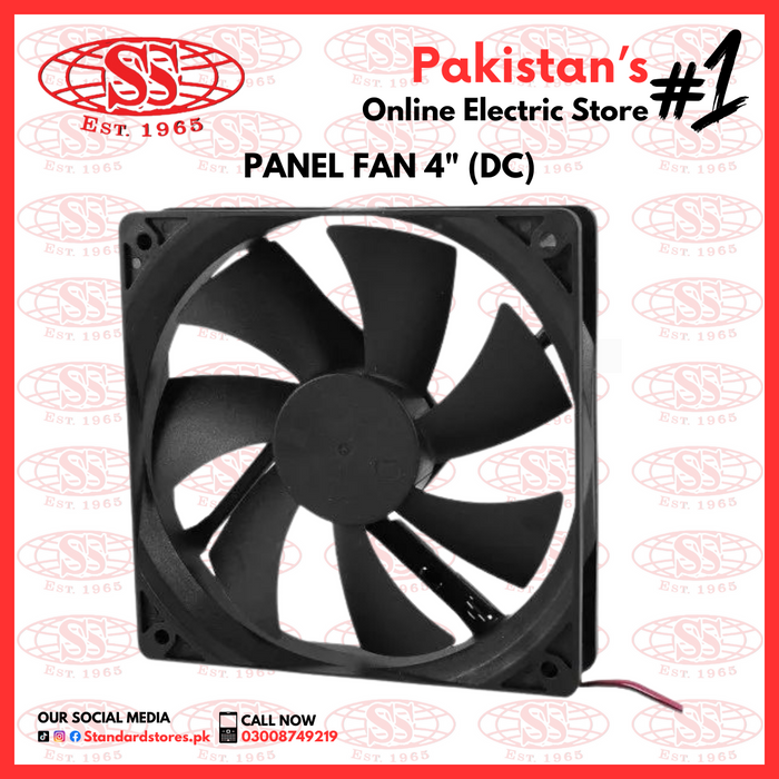 Panel Fans AC/DC Various Sizes — Standard Electric Co.