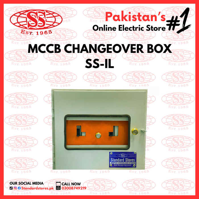 MCCB Changeover Box SS-IL Heavy Duty tba pics/specs