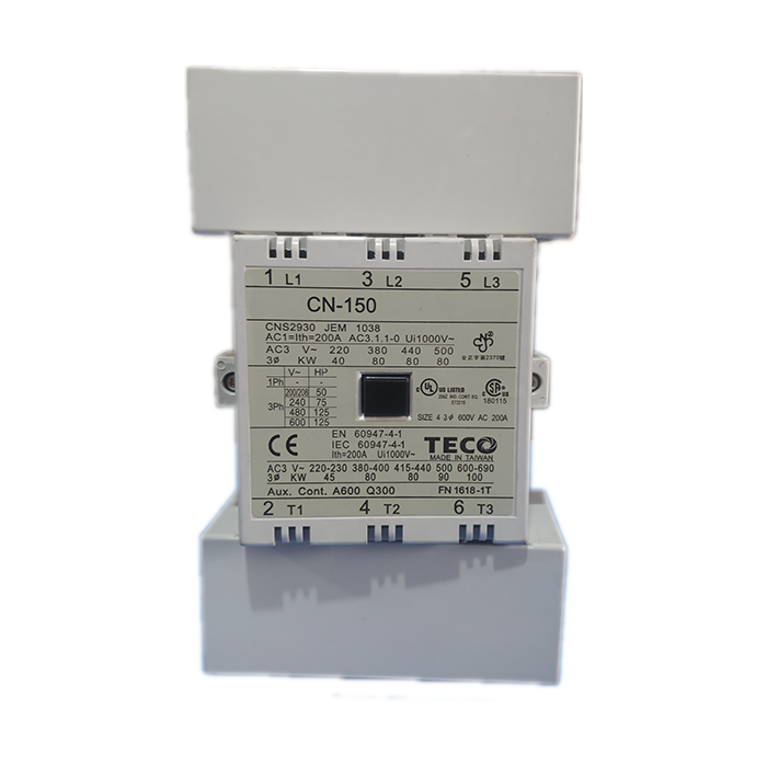 TECO CU-150R Magnetic Contactor Heavy-Duty Electrical Switch for Industrial Applications