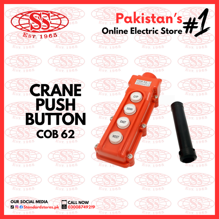 Crane Push Button / Crane Pendent Control Station Rainproof