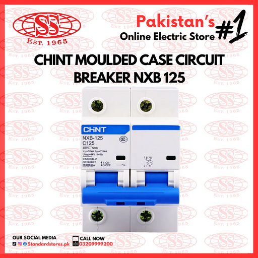 Chint Moulded Case Circuit Breaker NXB 125, standard store, standard electric co.