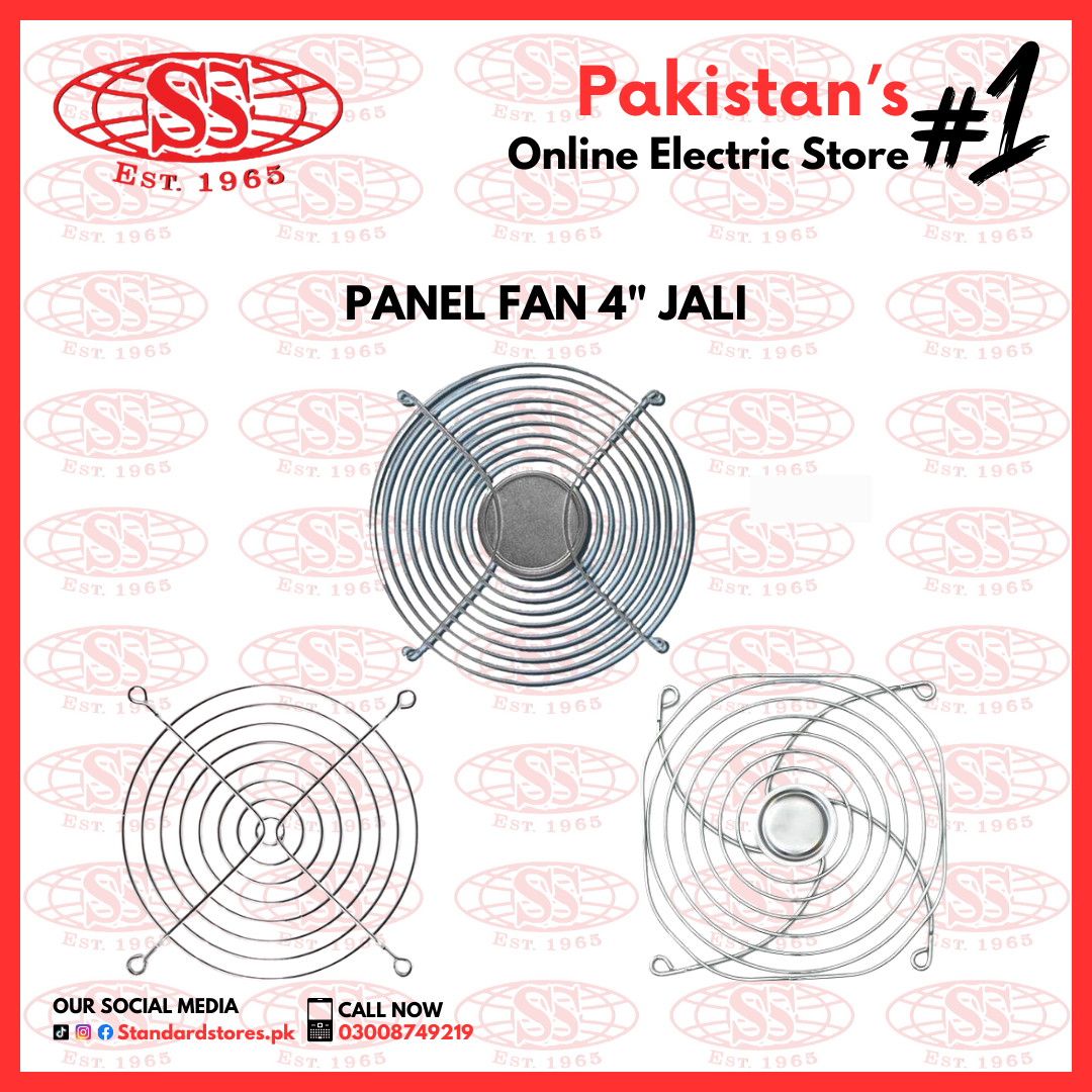 Panel Fan Jali Stainless Steel — Standard Electric Co.