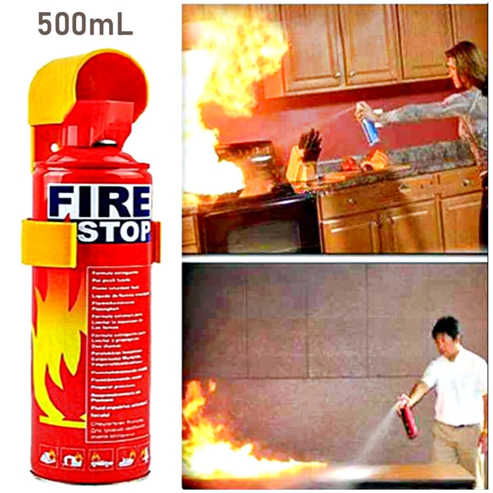 Fire Stop Spray Portable foamy Fire Extinguisher 500ml