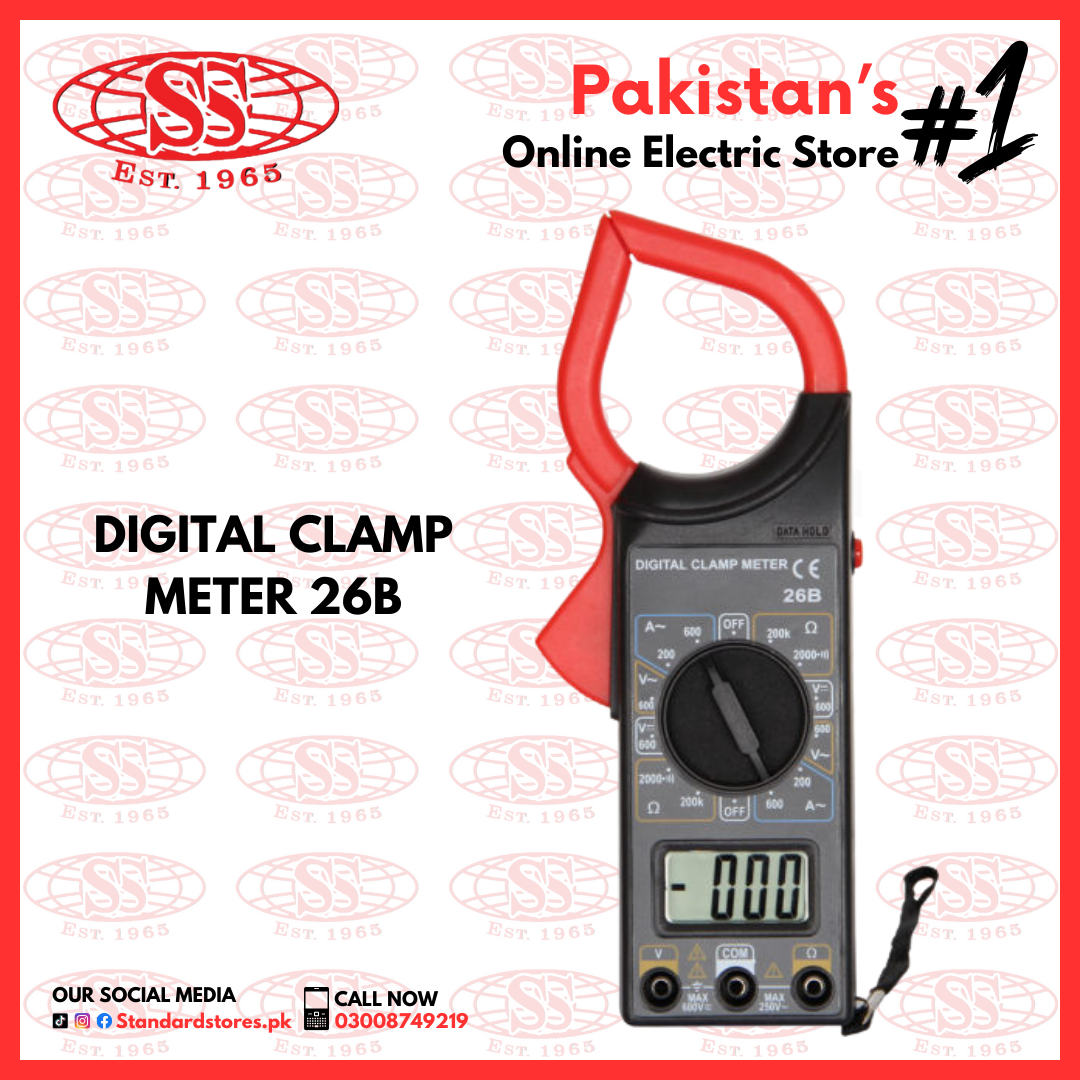 Digital Clamp Meter 26b — Standard Electric Co.