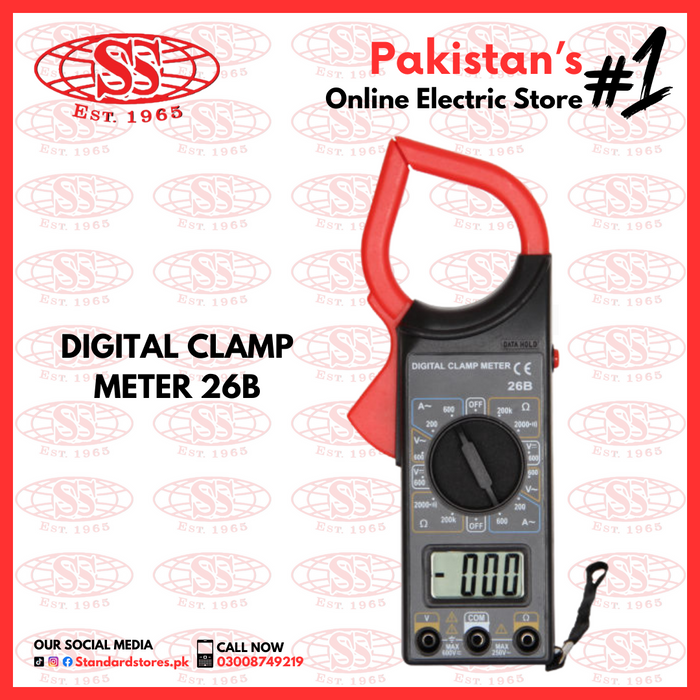 Digital Clamp Meter 26B