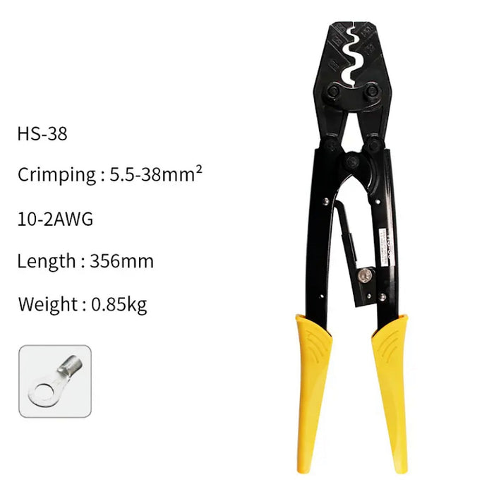 Terminal Crimping Tool  HS-38 ( 5.5-38mm)