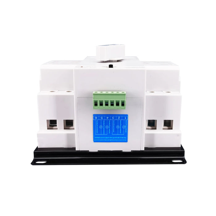 TOMZN Motorized Single Phase 220V Din Rail Dual Power ATS Change Over