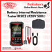 Battey Tester Solar TOOLTOP Battery Internal Resistance Tester, 4 Wire Kelvin Test, Lead Acid Lithium Nickel Cadmium Battery Tool, IR502 ±120V 500Ω