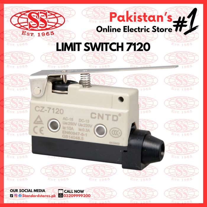 Limit Switches 7120, standard store, standard electric co.