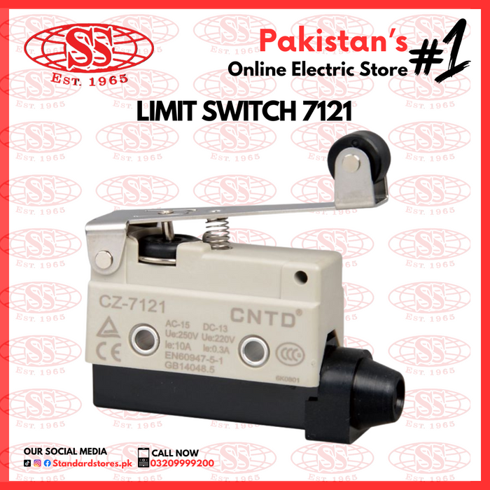 Limit Switches 7121, standard store, standard electric co.