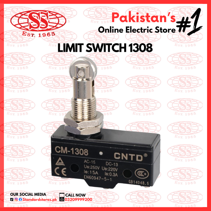 Limit Switches 1308, standard store, standard electric co.