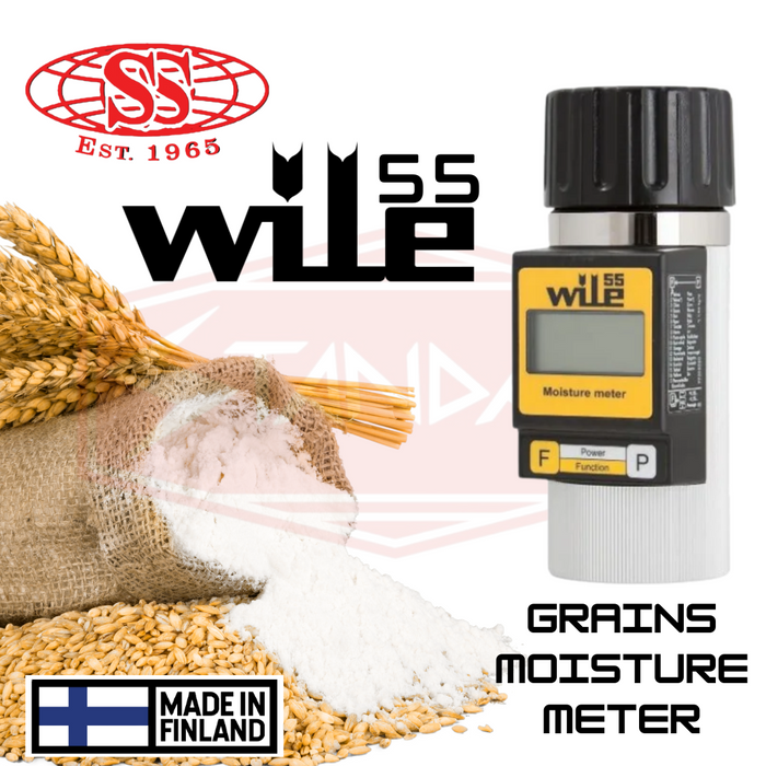 Digital Grain Moisture Meter Wile 55 (Made in Finland)