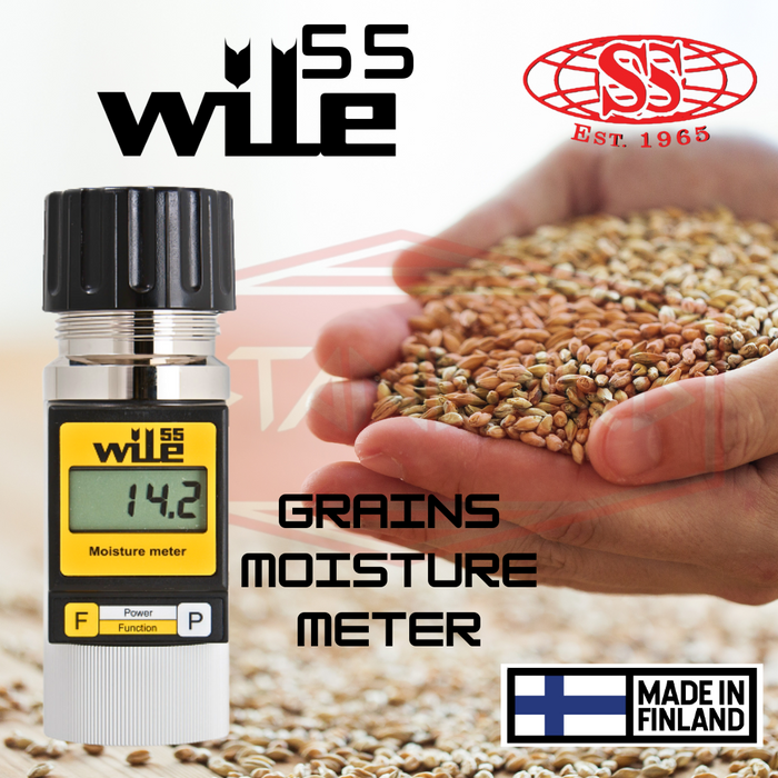 Digital Grain Moisture Meter Wile 55 (Made in Finland)