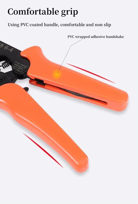 Terminal Crimping Tool  HSC8 6-4  (0.25-6mm) Lugs Plier