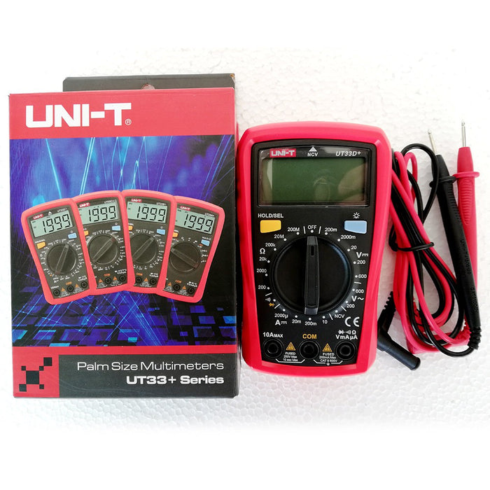 Digital Multi-Meter UT 33D+ UNI-T