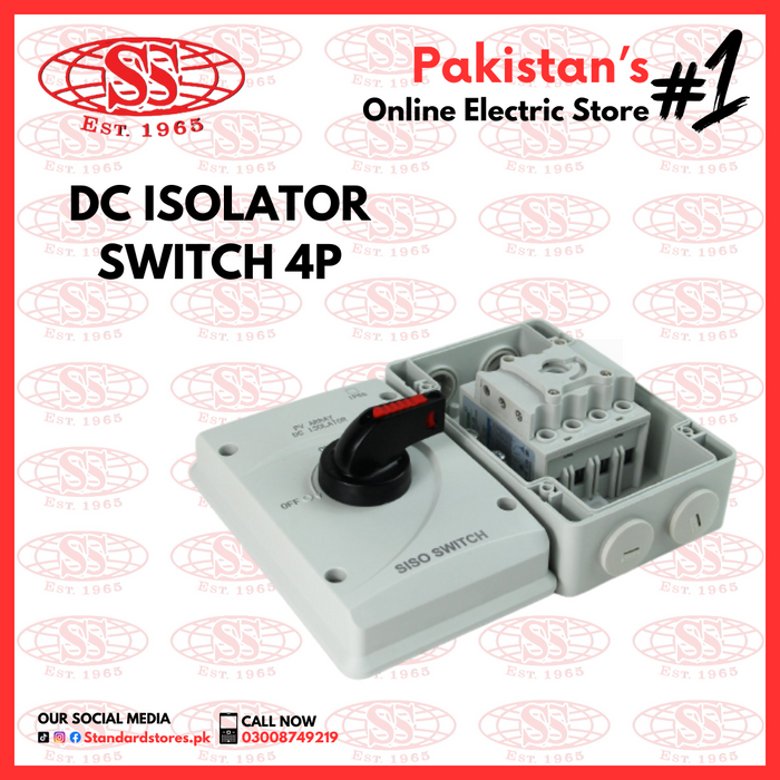 DC Isolator Switch 4P