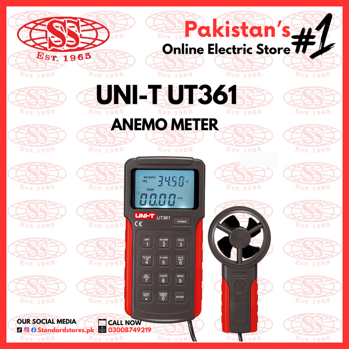 Digital Anemometer UNI-T UT361