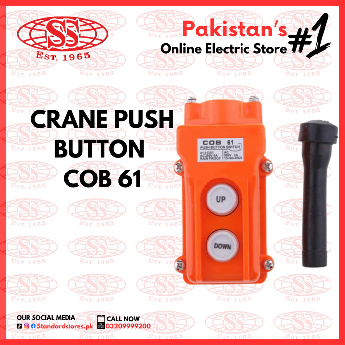 Crane Push Button / Crane Pendent Control Station Rainproof