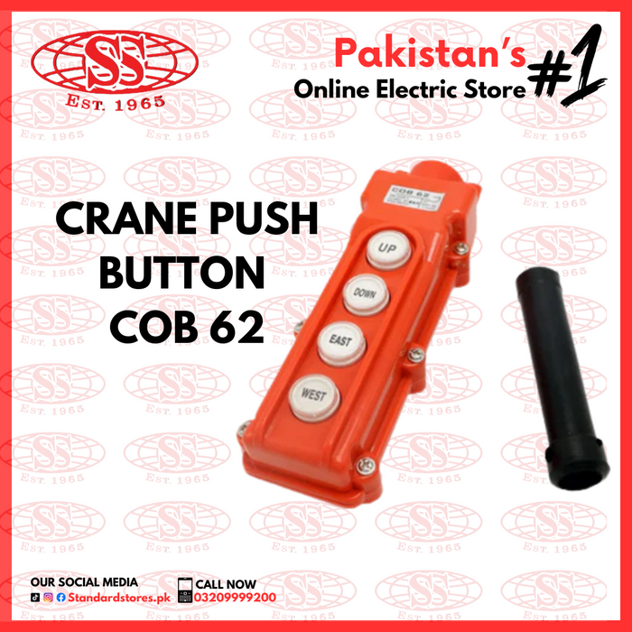 Crane Push Button / Crane Pendent Control Station Rainproof