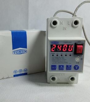 TOMZN Voltage Ampere & Earth Leakage Protector 2P 63A TOMPD-63S