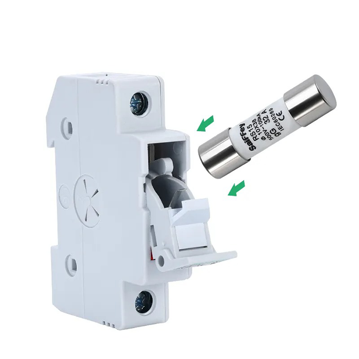 Thermal Fuse Base - Cylindrical Fuse Holder