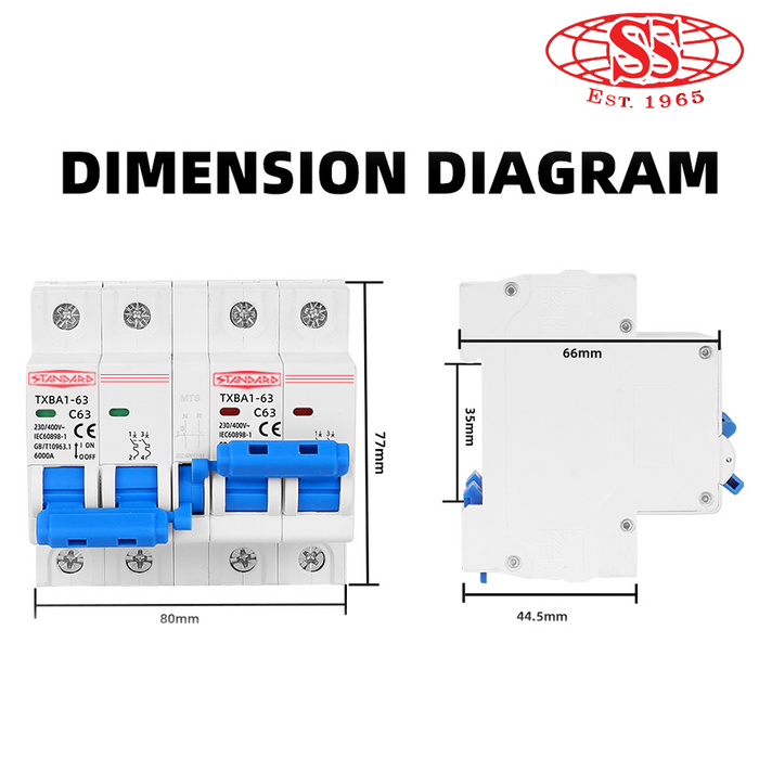 SSB1-63H MTS Breaker Changeover