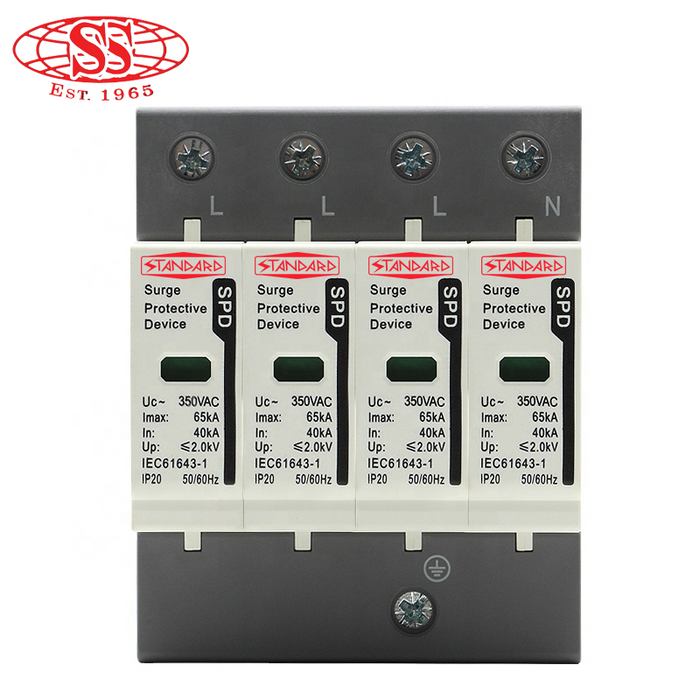 SPD 4Pole 40kA/60kA AC Standard Electric Co.