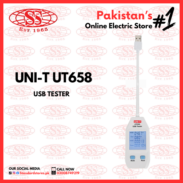 USB Tester UNI-T UT658