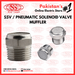 SSV / Pneumatic Solenoid Valve Muffler, standard store, standard electric co.