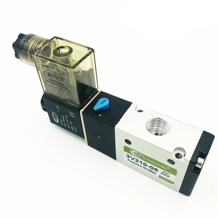 3 Way 2 Position Pneumatic Solenoid Valve