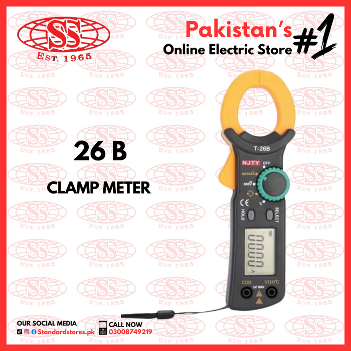 Digital Clamp Meter 26B