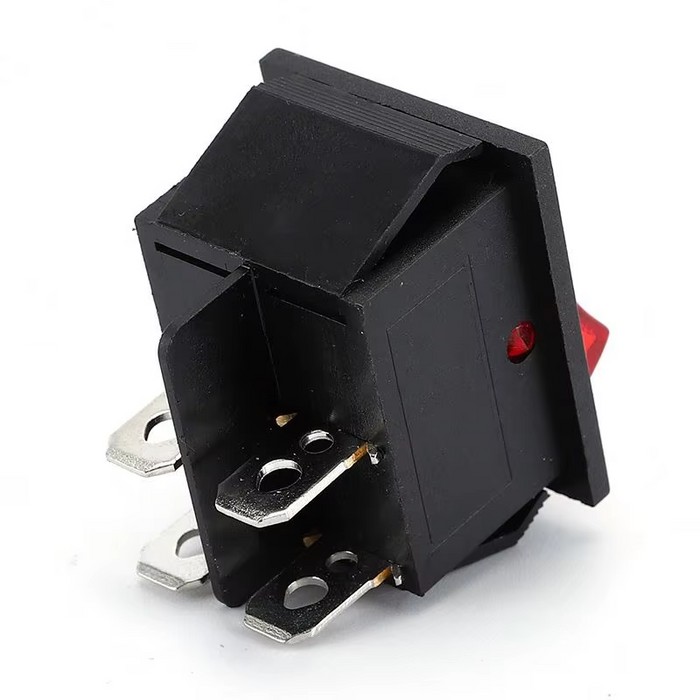 4 Button Rocker Switch Rocker Switches On/Off 4 pin KCD4 — Standard Electric Co.