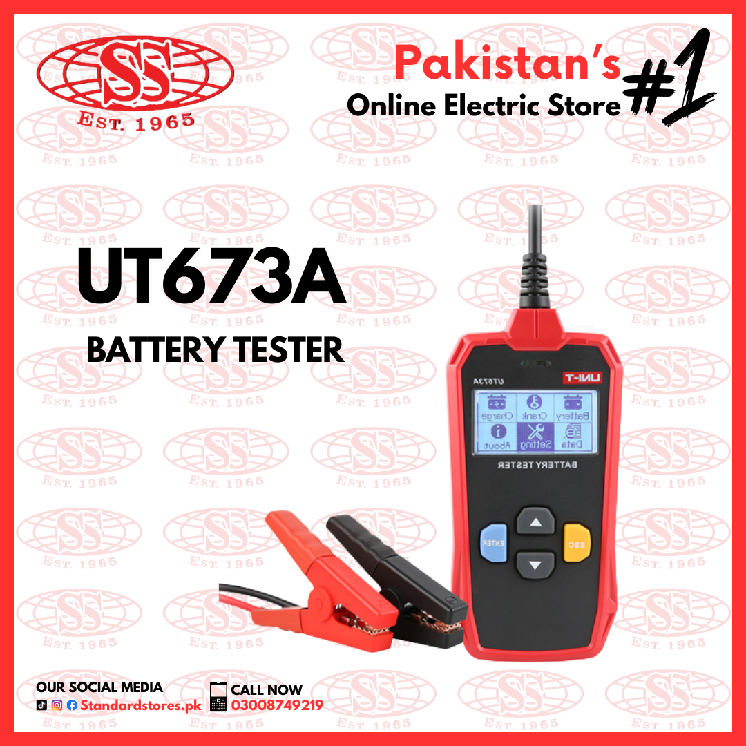 UT673A Battery Tester — Standard Electric Co.