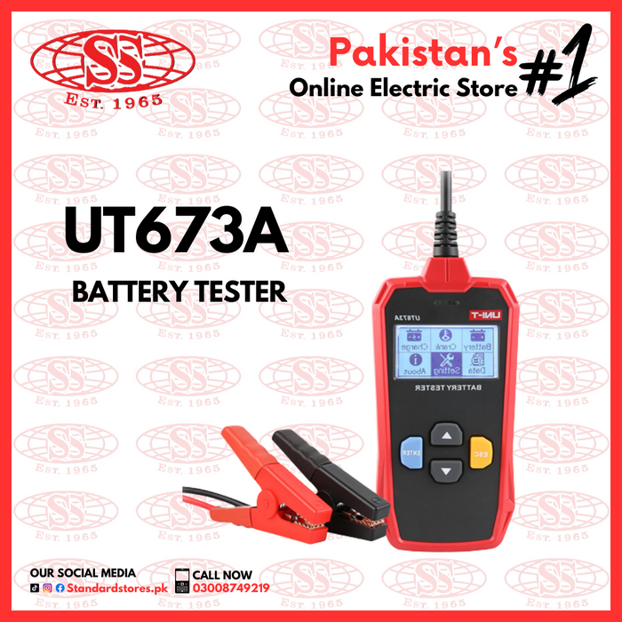 UT673A Battery Tester