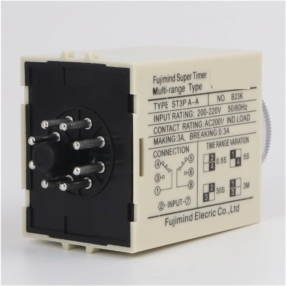 Analog Timer ST3PA-B (1SEC - 6Min) — Standard Electric Co.