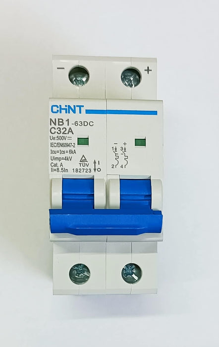 Chint C32A Miniature Circuit Breaker (MCB)