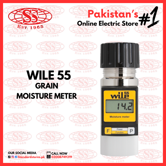 Digital Grain Moisture Meter Wile 55 (Made in Finland)