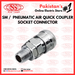 SM/PM /  Pneumatic Air Quick Coupler Socket Connector, standard store, standard electric co.