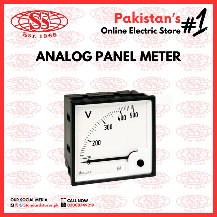 Panel Volt Meter Analog