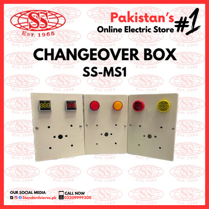 Ms1 Box Electric Changeover Box SS-MS2/MS1 — Standard Electric Co.