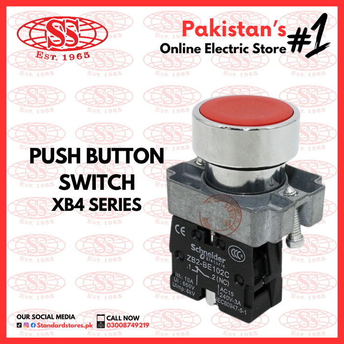 Push Button 22mm XB4 Series