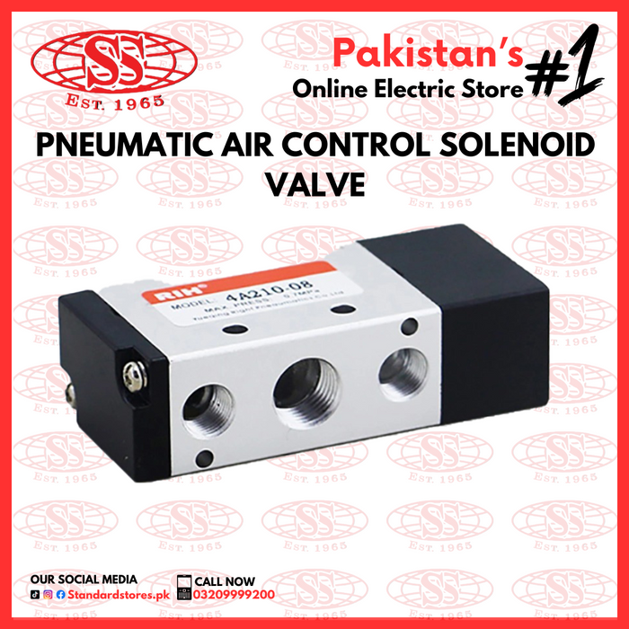 Air Valve 5WAY / 3WAY Pneumatic Control Solenoid Valve / Air Valve