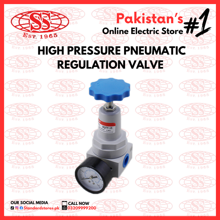 Air Regulator High Pressure Regulation Valve 40bar, standard store, standard electric co.