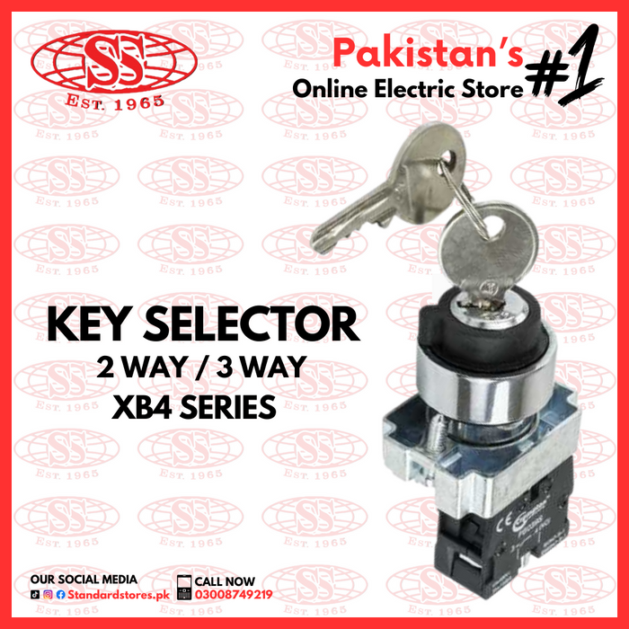 Key Selector 2way / 3way XB4 Series