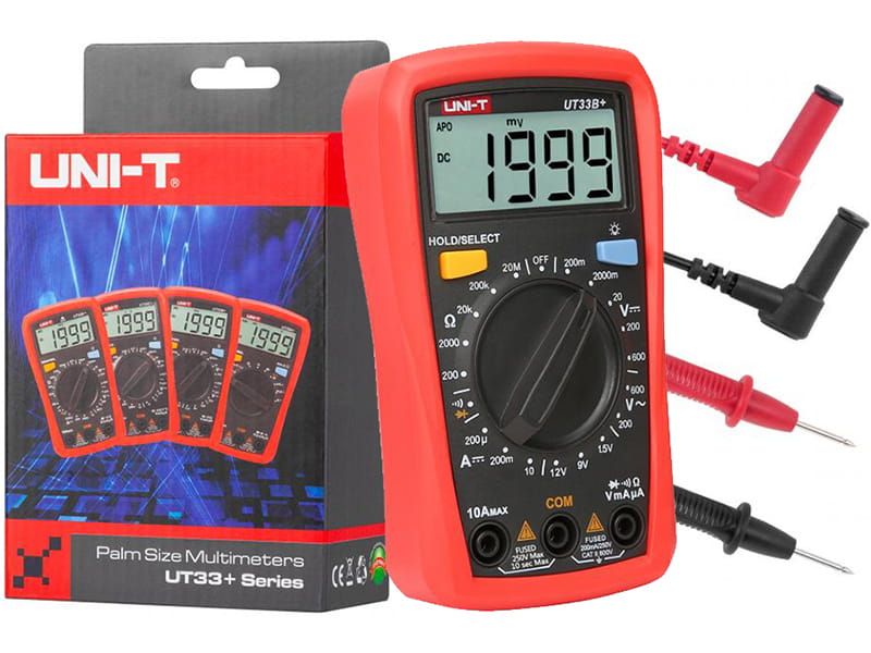 Digital Multi Meter UT33B+ UNI-T