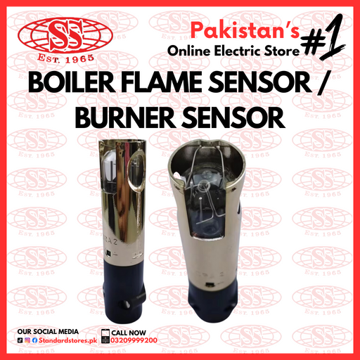 Boiler flame sensor - Burner Sensor- UV Flame Sensor QRA2 , standard stores, standard electric co.